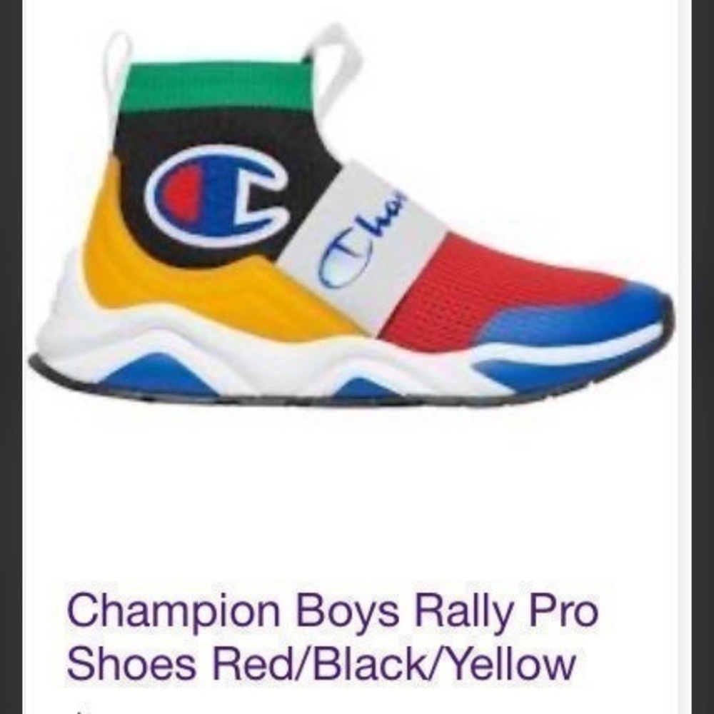 New in Box Boys Champion Rally Pro 2Y shoes